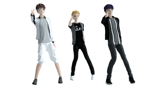 十二星宿风之少年虚拟形象2跳舞