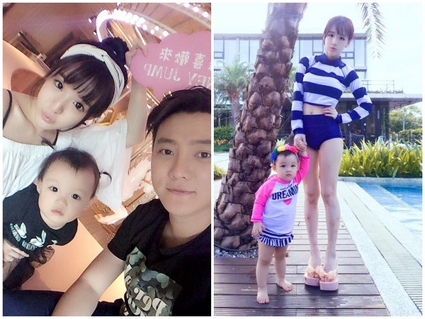 据台湾媒体报道,模特儿花花(李汶静)与大14岁歌手fir阿沁[微博]