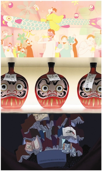 预告片中出现了森见、中村、上田三人的彩蛋。