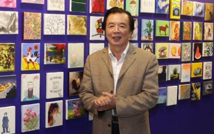 林志玲父亲出席活动