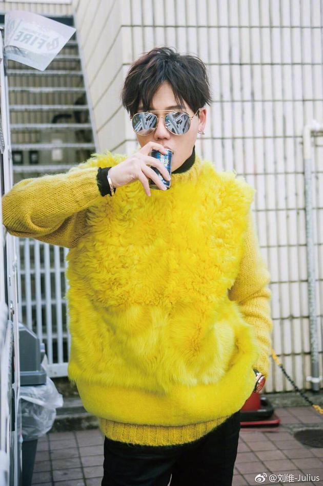 刘维与阿娇自拍玩侧颜杀网友衣品比颜值还高