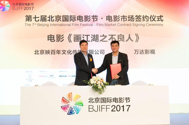 映百年万达签约