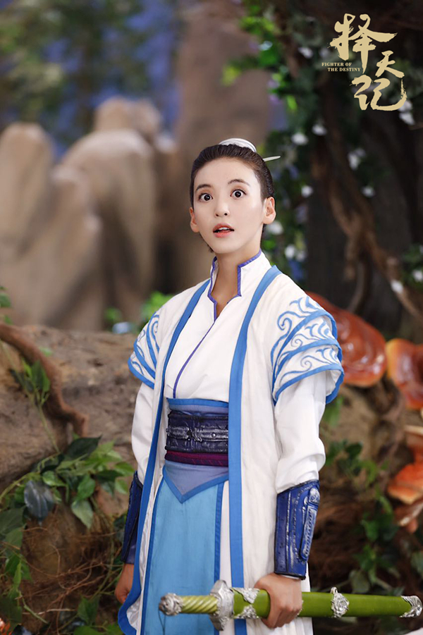 《择天记》尤靖茹女扮男装 身姿飒爽让人眼前一亮