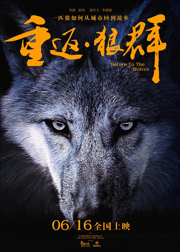 《重返狼群》定档海报