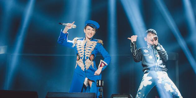 李玟和嘉宾萧敬腾