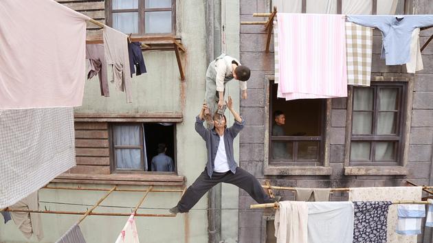 张晋豪豪半空花絮照