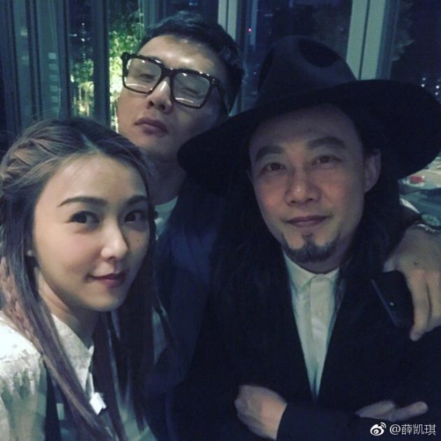 薛凯琪祝福作曲人黄伟文 陈奕迅吴君如等到场庆生