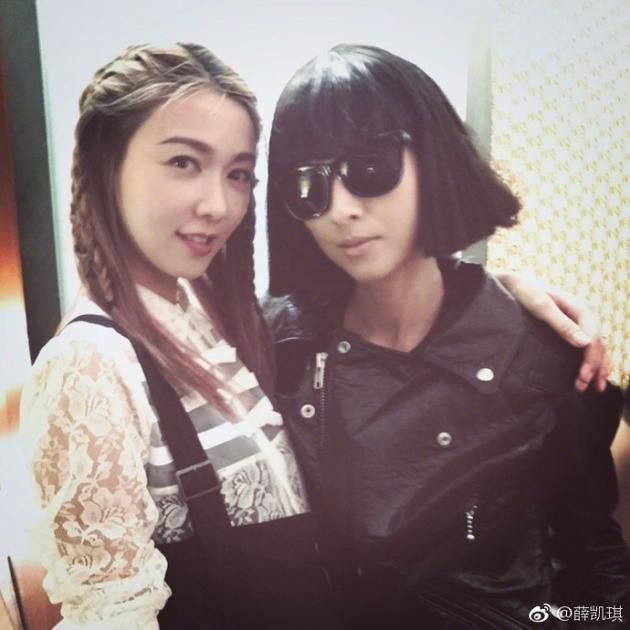 薛凯琪祝福作曲人黄伟文 陈奕迅吴君如等到场庆生