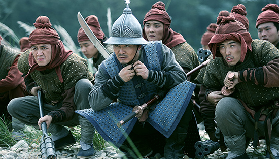 吴樾在《荡寇风云》中饰演戚家军将领