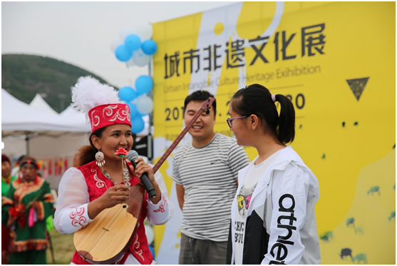 城市非遗文化展现场演出