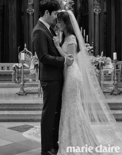 李尚禹金素妍婚纱照