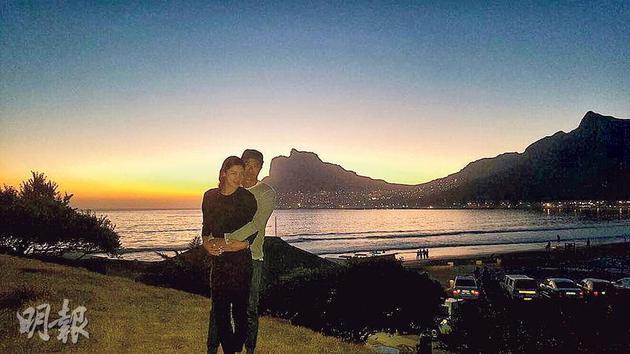 乐基儿上载Ian从后紧抱她的幸福合照公开后，让恋情正式公开一刻开始，他们早已认定对方。