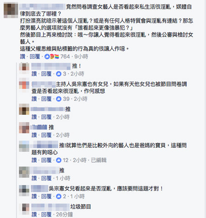 该问卷引起网友热烈讨论。