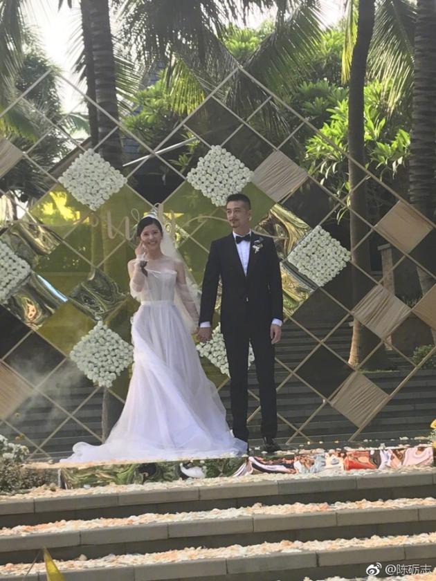 吴中天杨子姗三亚婚礼现场