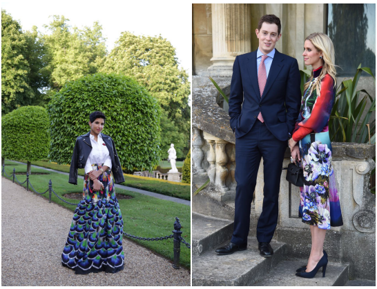 余晚晚参加时尚晚宴