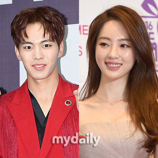 VIXX成员李弘彬与女艺人杨婧媛