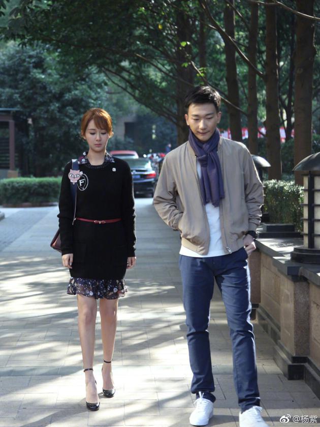 《欢乐颂2》中"邱莹莹"和男友"应勤"的剧照