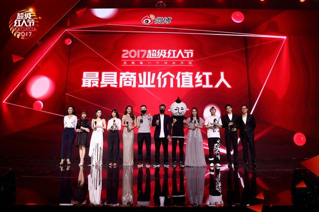 最具商业价值红人