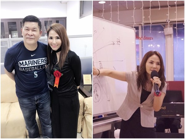 胡晓菁离开演艺圈后，现在担任大学系主任。