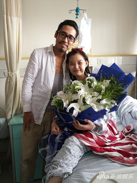 木幡龙探望生病粉丝