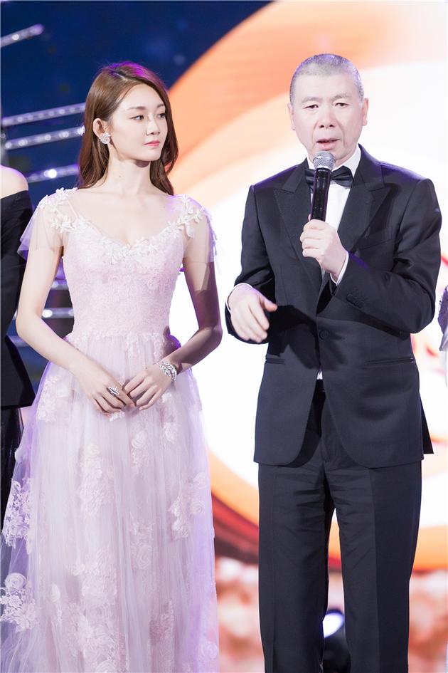 冯小刚与女主角苗苗