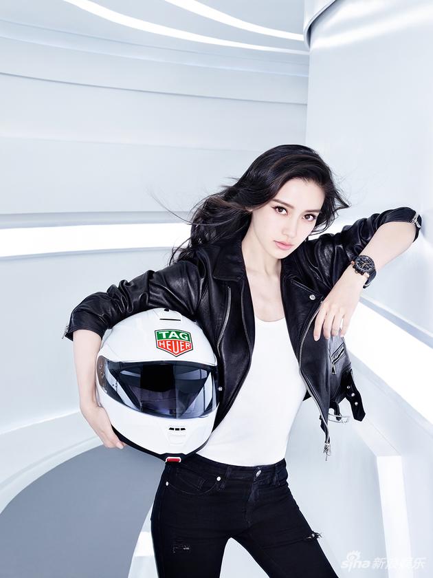 Angelababy气场全开帅气十足