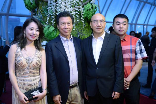 澳洲华语国际电影节主席宫岚薇、塞班国际电影节荣誉主席杨步亭、美国电影协会亚太区副总裁兼大中华区总裁冯伟