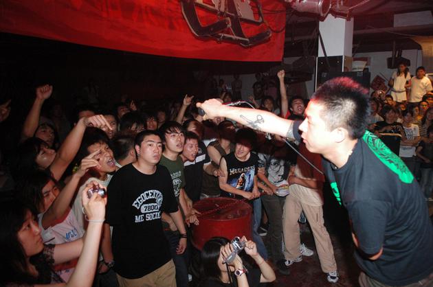 痛仰早期演出照片