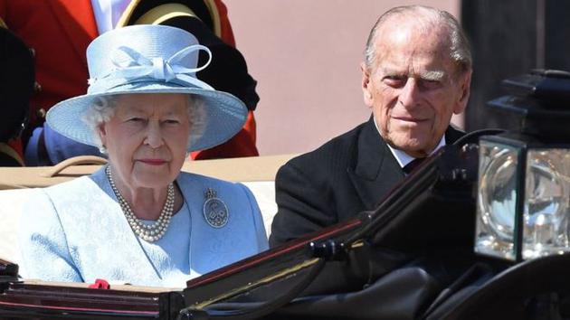 英女王与老公照片图片