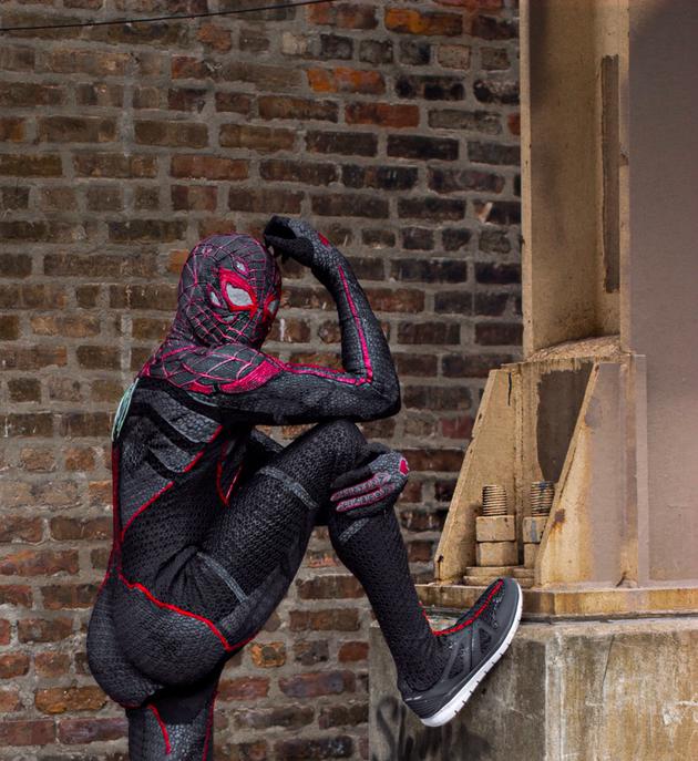 电影《蜘蛛侠：英雄归来》制服DIY活动花样蜘蛛侠