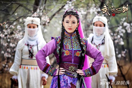 武当一剑林伊婷杀青一代侠女西门燕即将登场