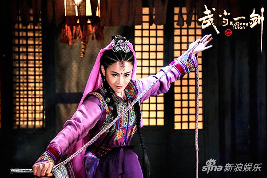武当一剑林伊婷杀青一代侠女西门燕即将登场