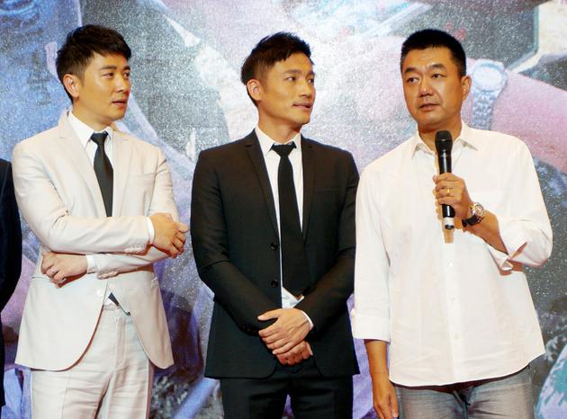 董勇、耿乐、保剑锋(右至左)