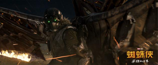 蜘蛛侠头号大敌秃鹰现身