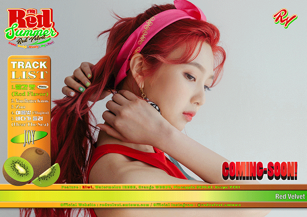 Red Velvet 夏季迷你专辑JOY预告图