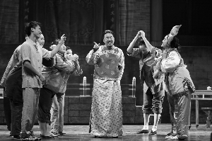 《爷们儿》是借鉴百老汇创作模式打造的搞笑音乐剧