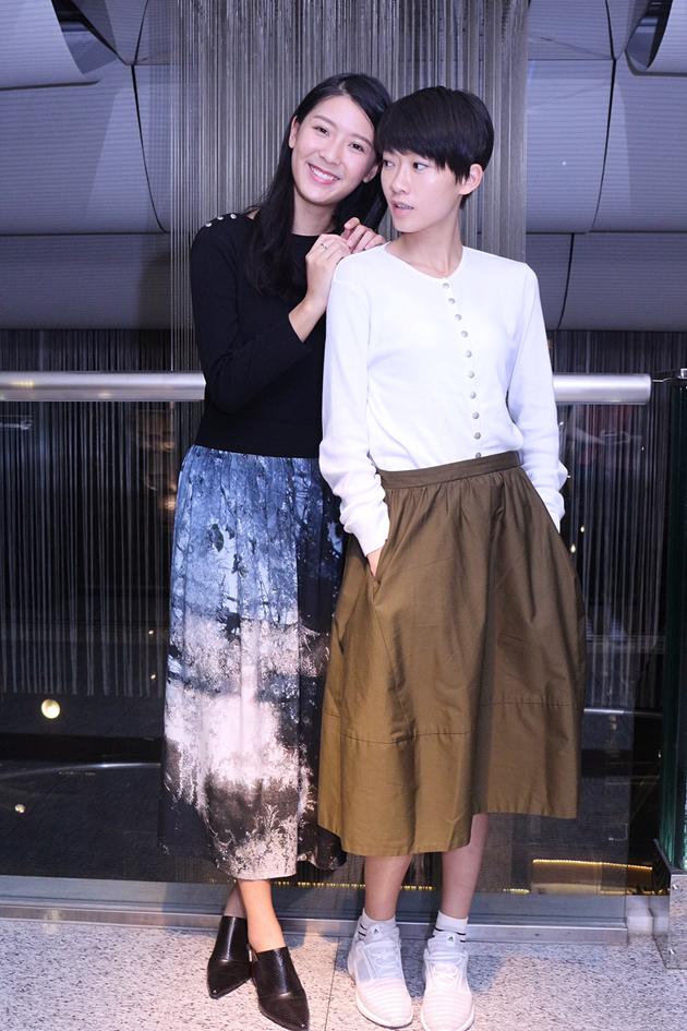 廖子妤、余香凝