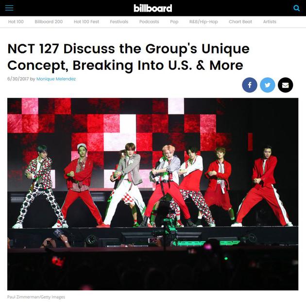 NCT 127 Billboard