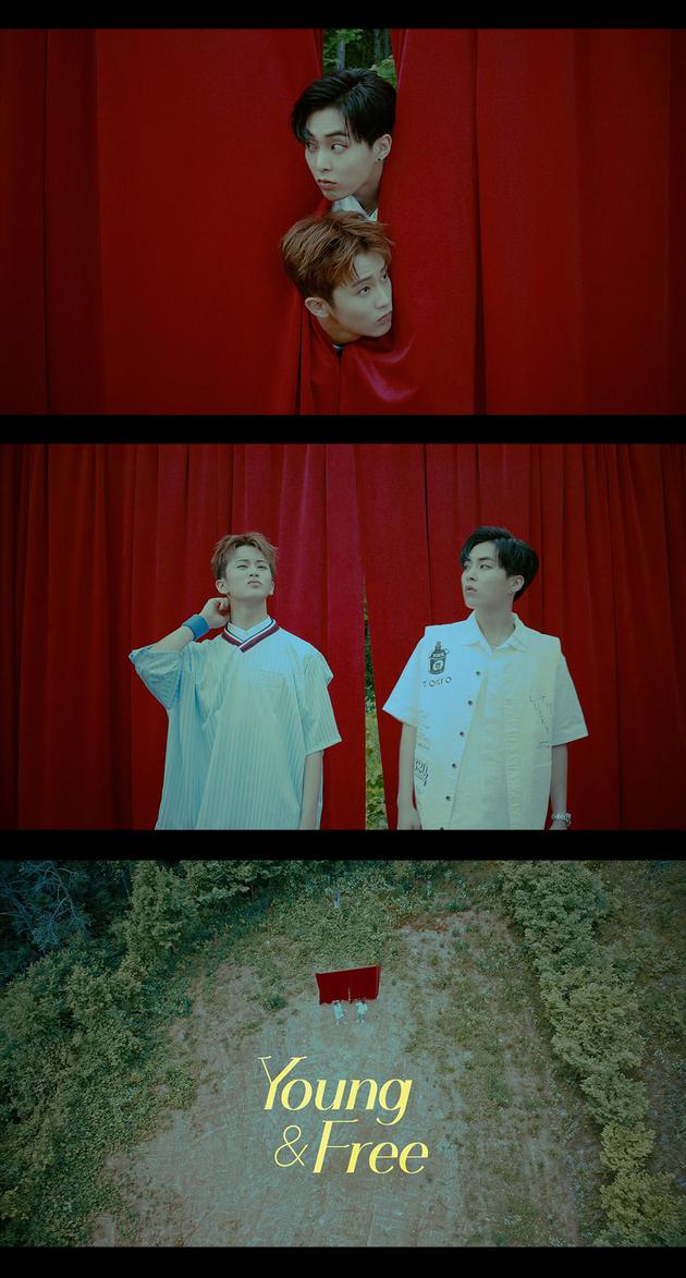 XIUMIN和 MARK的《Young & Free》 MV 预告视频截图