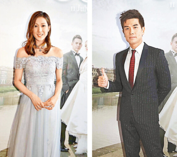 钟嘉欣伍允龙旧爱相见如陌路 擦身而过眼神不接触