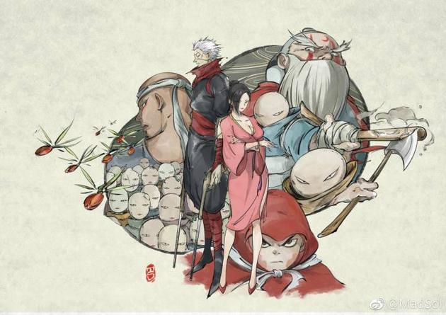 大护法人物图 作者：madsol