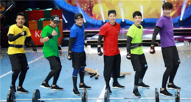 谢彬彬与兄弟团