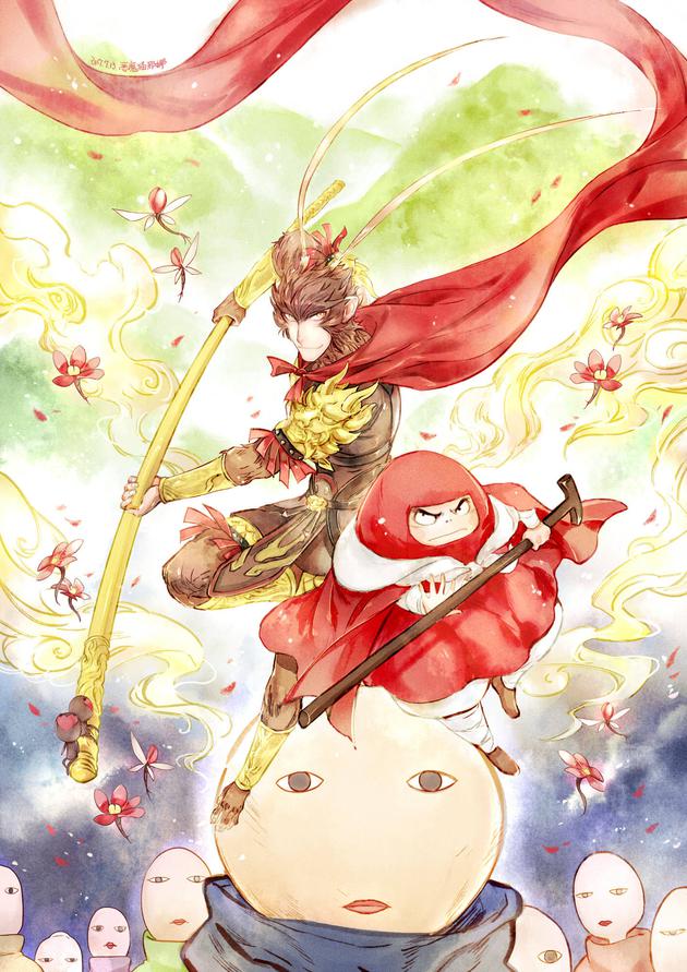 大护法与大圣 作者：恶魔猫那娜