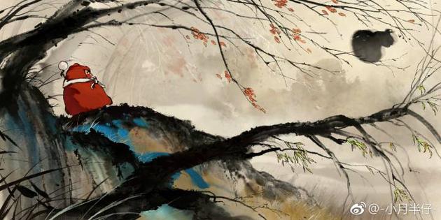 大护法背影 作者：小月半