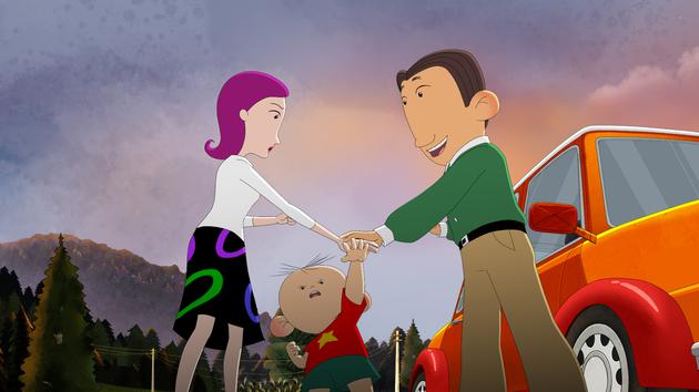 胡图图一家团结起来对抗恶势力