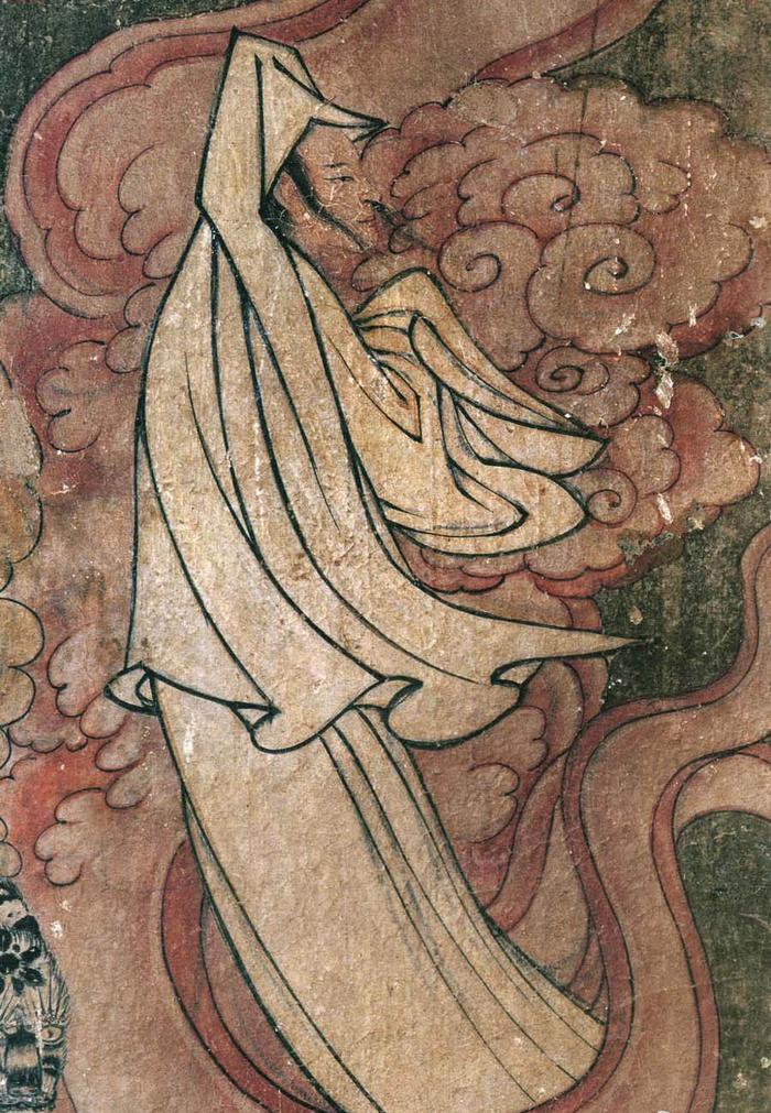 明代昭化寺壁画中的丧门神