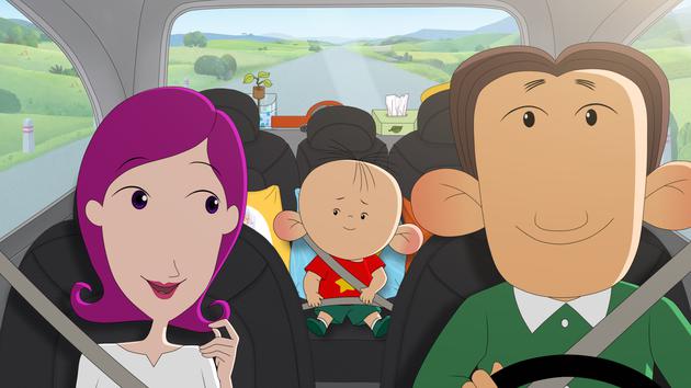 胡图图一家欢乐出行