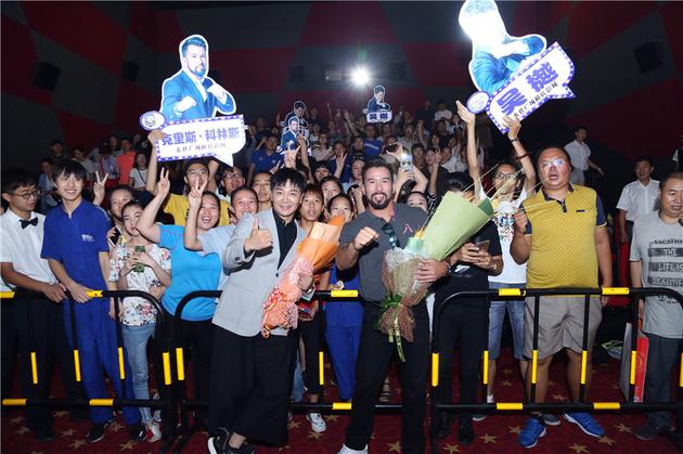 《杀破狼·贪狼》吴樾科林斯敬业路演观众点赞