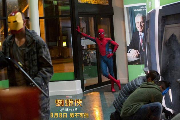 蜘蛛侠对战劫匪