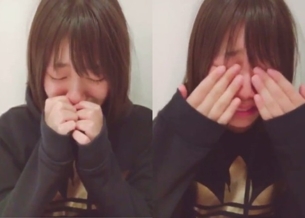 井田玲音名哭着表示还未看过偶像安室的演唱会。 